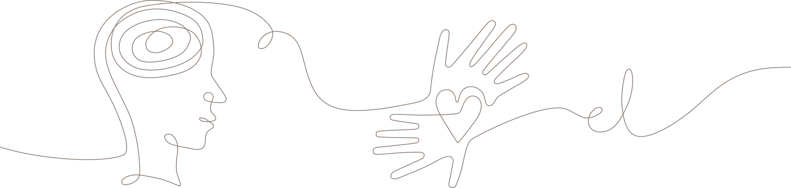 kopf hand herz
